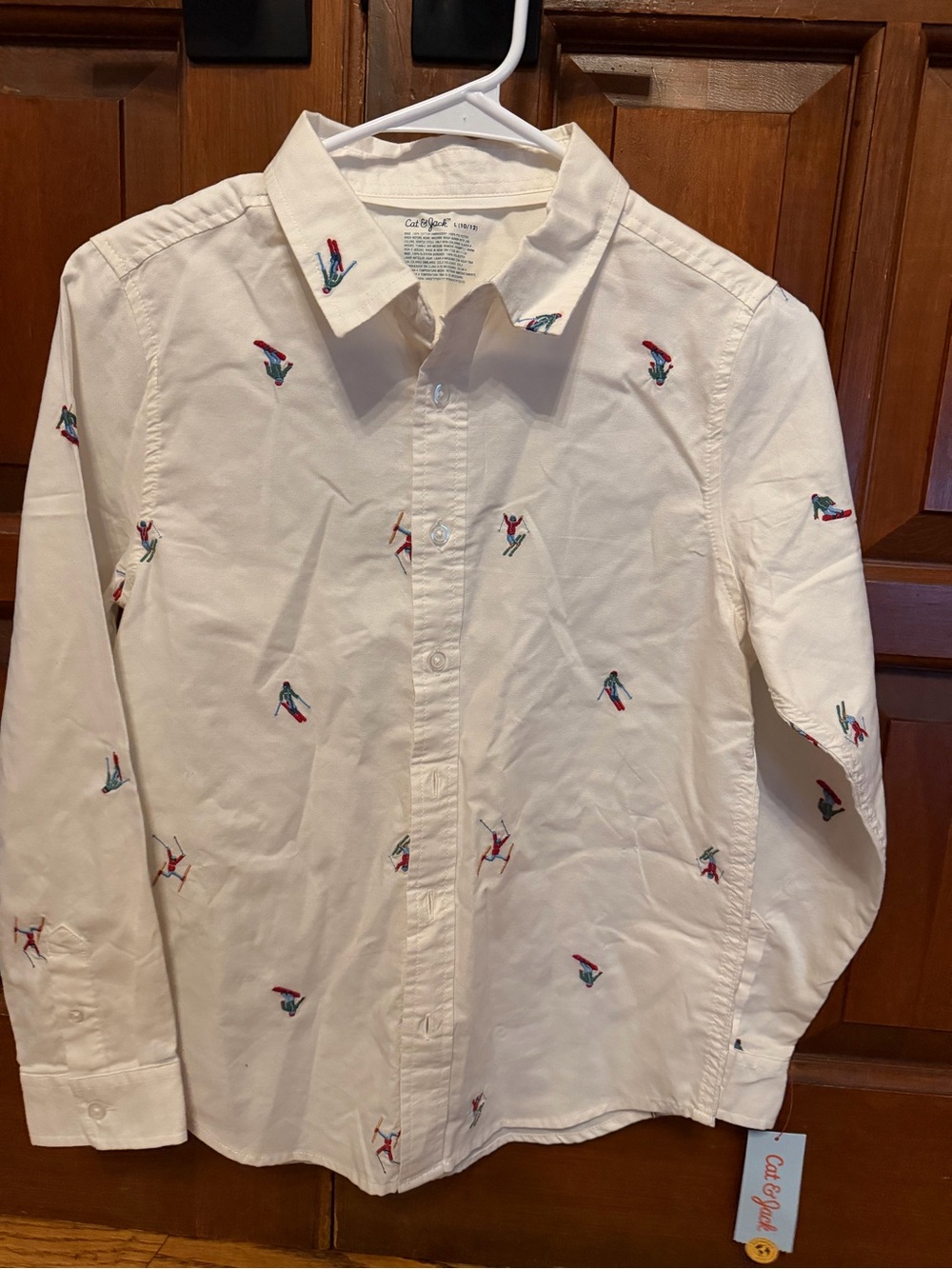 NWT Cat & Jack boys’ L (10-12) ski shirt